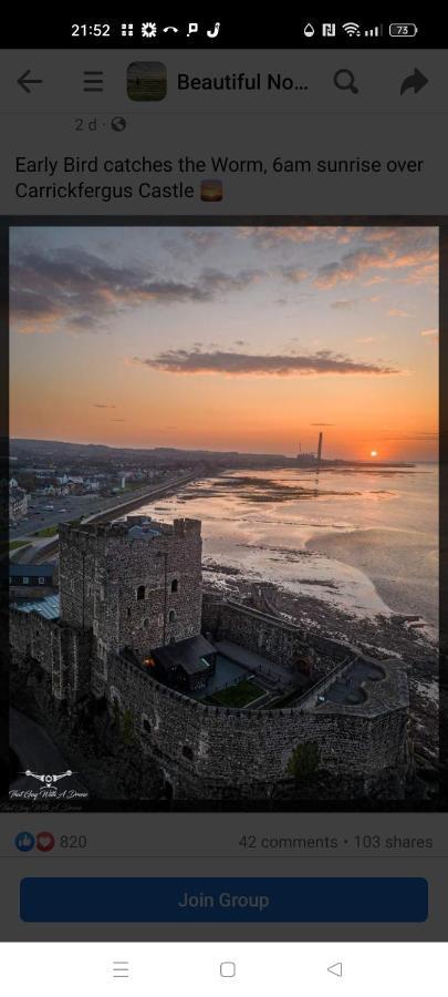 Appartement Harbour View à Carrickfergus Extérieur photo